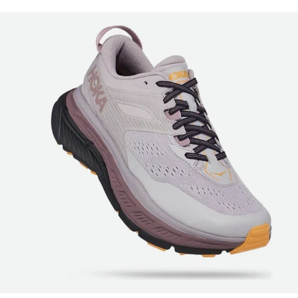 Hoka Women's Stinson ATR 6 - Lavender and Black 8.5